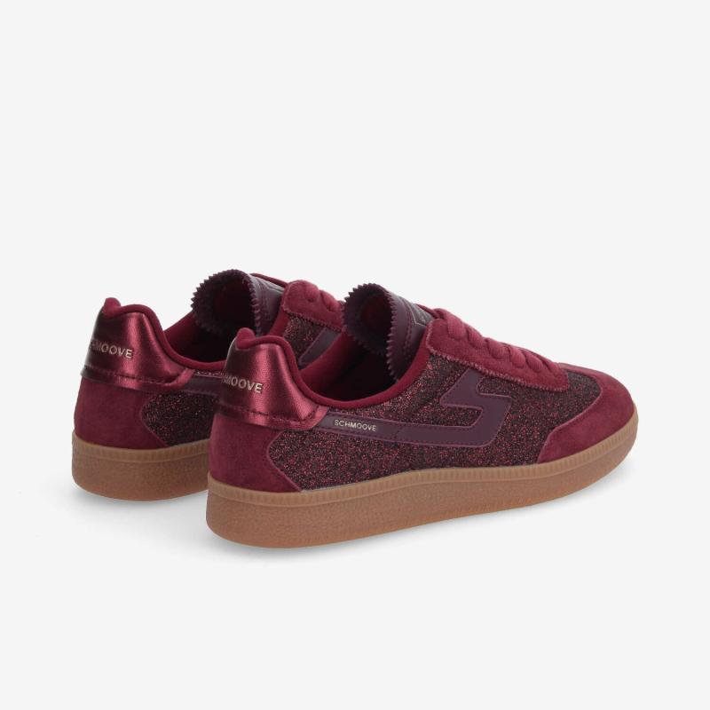 SHEFFIELD JOGGER W - SPAN/SUEDE - BORDEAUX